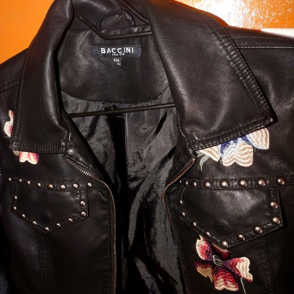 Leather jacket